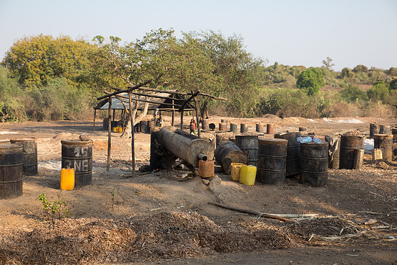 Rum Still On Isalo Road