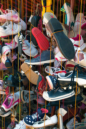 Ambohimahasoa Market Shoe Store