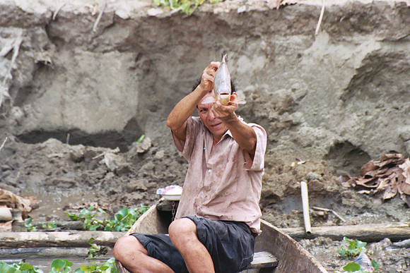Piranha Fisherman