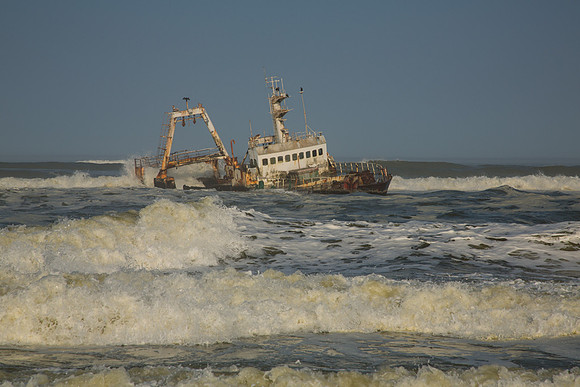 Zelia Wreck Near Swakopmund 1