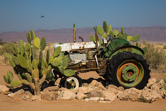 Rusted Tractor At Solitude