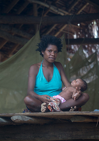 Sambruk Woman and Child