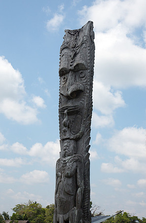 Totem at Korosameri Village 2