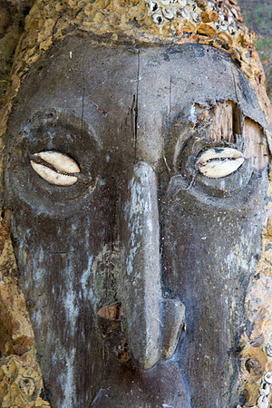 Mask at Mindibit Village 2
