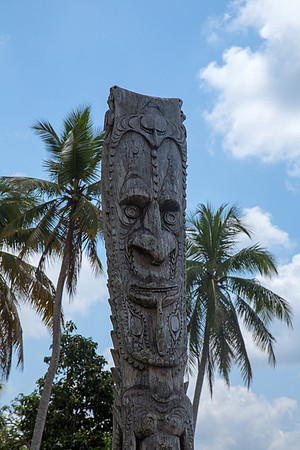 Totem at Korosameri Village