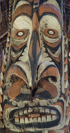 Spirit House Mask at Korosaweri Village 4