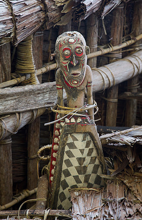Carving at Korosaweri Village
