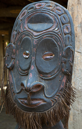 Mask at Mindibit Village