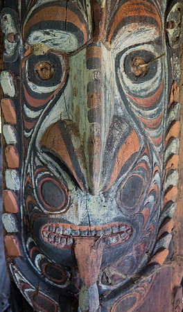 Spirit House Mask at Korosaweri Village 3