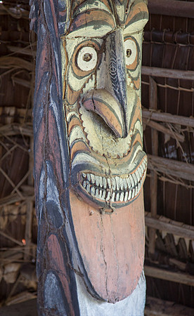 Spirit House Mask at Korosaweri Village 5