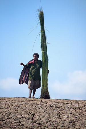 Woman on Korosameri River