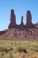 Monument Valley Three Sisters 1