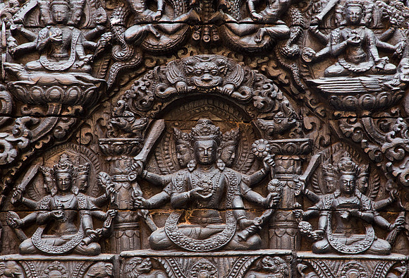Carving Details at Durbar Square