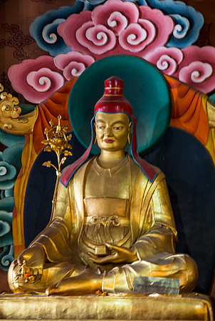 Buddhist God at Boudha Stupa 2