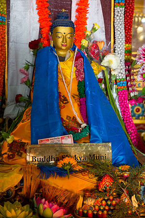 Buddhist God at Boudha Stupa 4