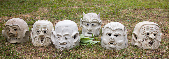 Asaro Mudmen Masks