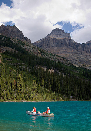 Canoe on Lake O'Hara #1