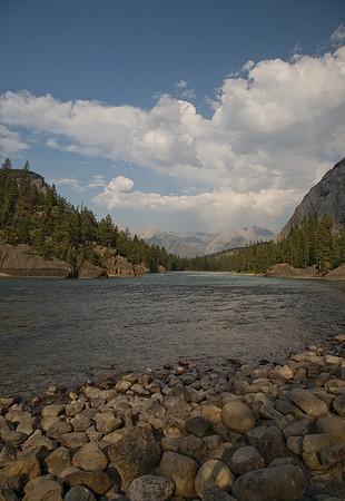 Below Bow Falls #1