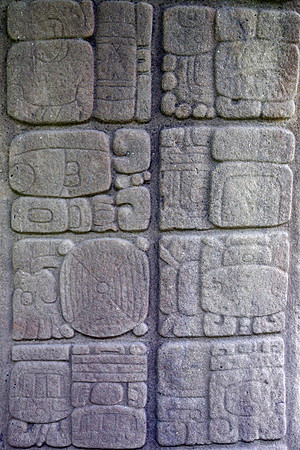 Quirigua Hieroglyphics #1