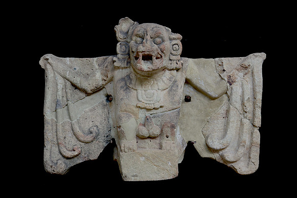 Copan Bat Sculpture