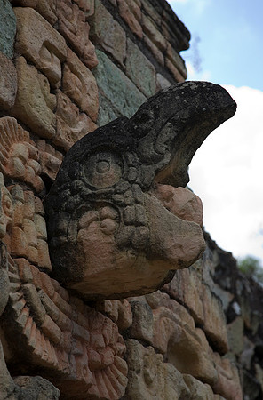 Copan Carving at Ballcourt