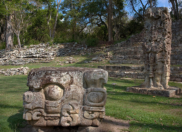 Copan Stellae and Altar