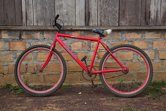 Red Bike at Caiman House