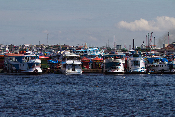 Riverboats at Manaus