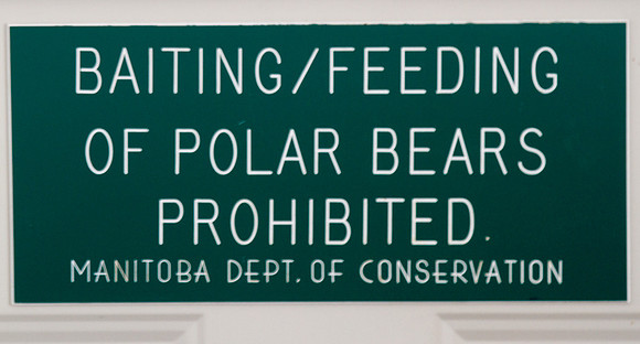 Bear Warning Sign 1