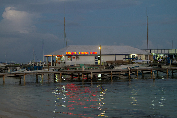 Ambergris Cay Ferry Pier