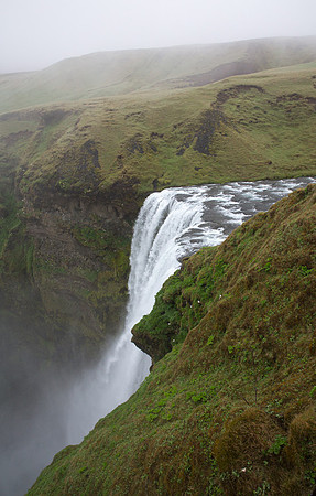 Above Skogafoss