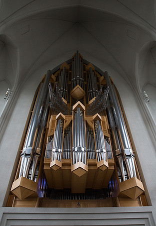 Hallgrimskirjka Church Organ Pipes