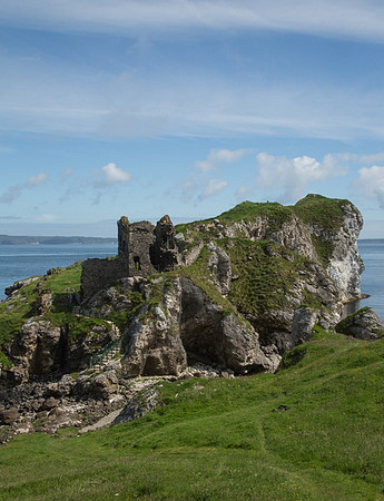 Castle Near Torr Head #1 - Copy