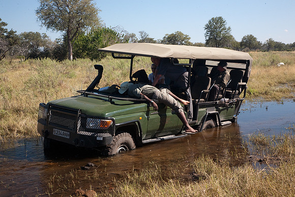 Stuck in the Mud in Selinda